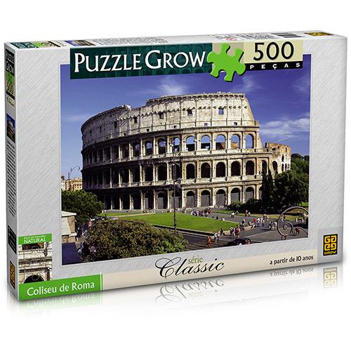 Quebra-Cabeça Coliseu de Roma 500 Peças Grow